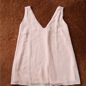 Elegant Pink Sleeveless Blouse